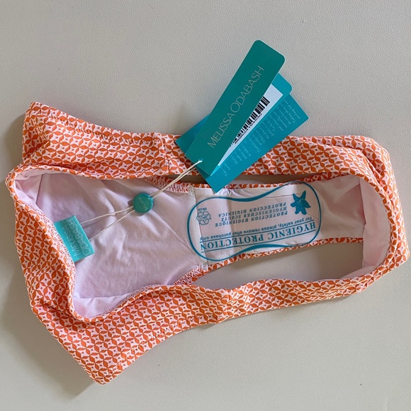 Mellissa Odabash Cali Zip Mosaic Rasher Beach Swim Top & Bikini Bottoms - Picture 11 of 12